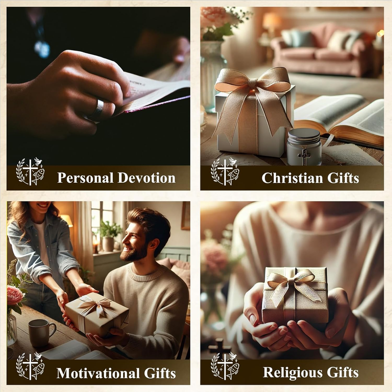 Christian Gifts for Women Men, Bible Verse Jar for Motivational Inspirational Gi
