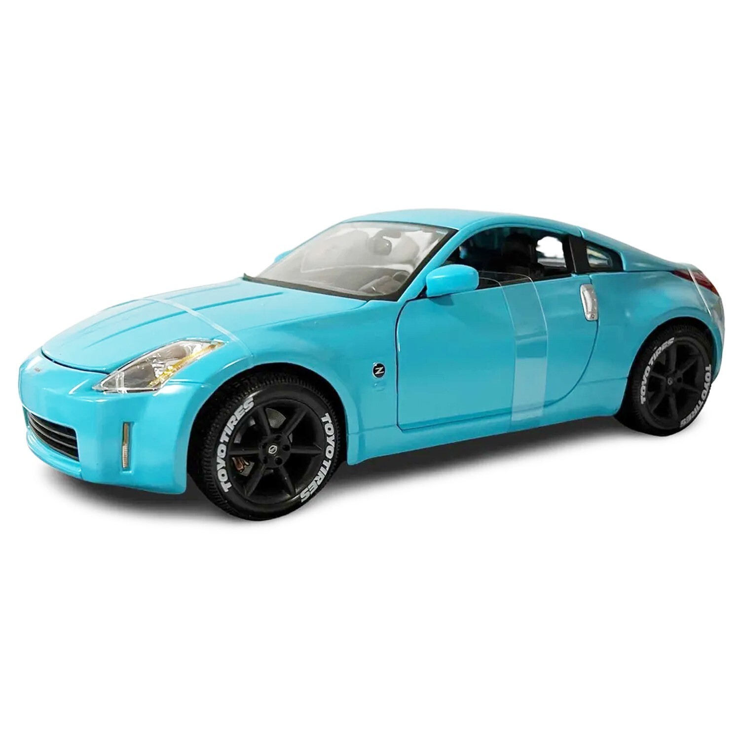 マイスト　日産 350Z Maisto Teal Blue 2009 Nissan 350z Toyo Tyres Kids Model