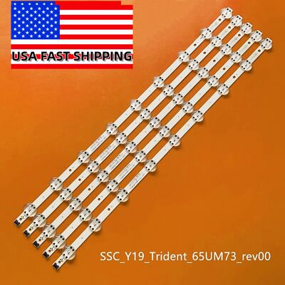 New LED Backlight Strip For LG SSC_Y19_TRIDENT_65UM73 65UM7300AUE 65UM7400PLA  