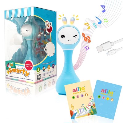 Alilo Baby Rattle Toy with Book,Early Education Learning Toys,Electronic Ratt...