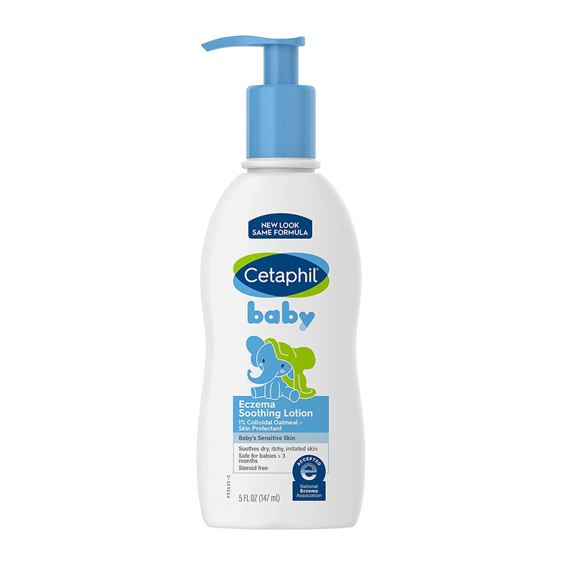 Baby Eczema Soothing Lotion with Colloidal Oatmeal, for Dry, Itchy and Irritated
