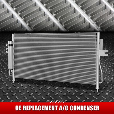 Для 03-04 Nissan Frontier Xterra Передний алюминиевый конденсатор переменного тока заводского образца