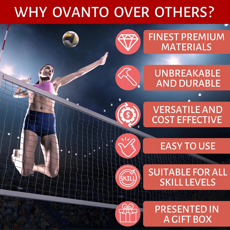 Volleyball Training Equipment Aid – Solo Volleyball Equipment in 4 Styles