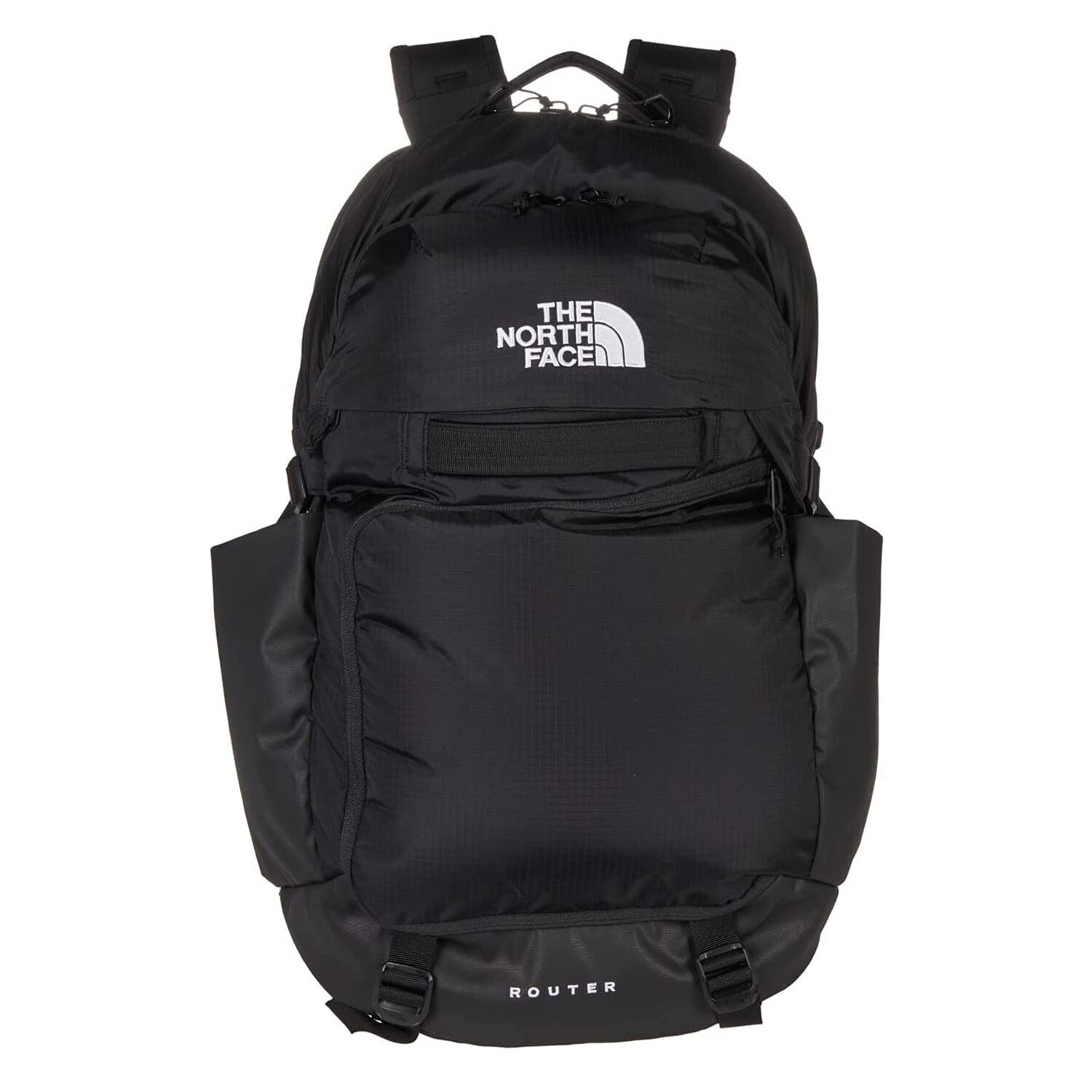 the north face backpack black