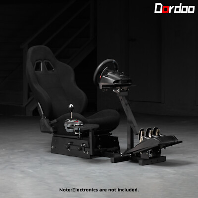 Dardoo Racing Simulator Cockpit Stand Fit Logitech G923 G29 G920 CSL-DD Fanatec