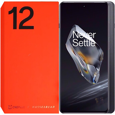 OnePlus 12 5G Silky Black 512GB + 16GB Dual-SIM Factory Unlocked GSM NEW