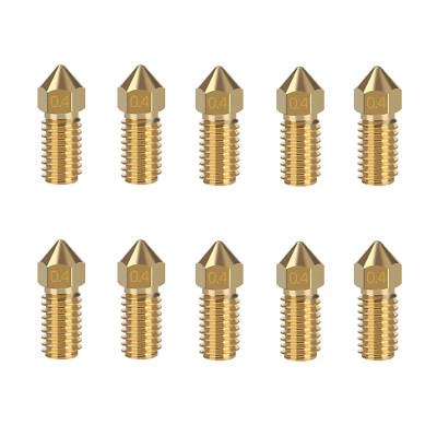 3D Printer M5 Nozzle 0.4Mm, Premium Brass, Compatible with Ankermake M5/M5C Hote