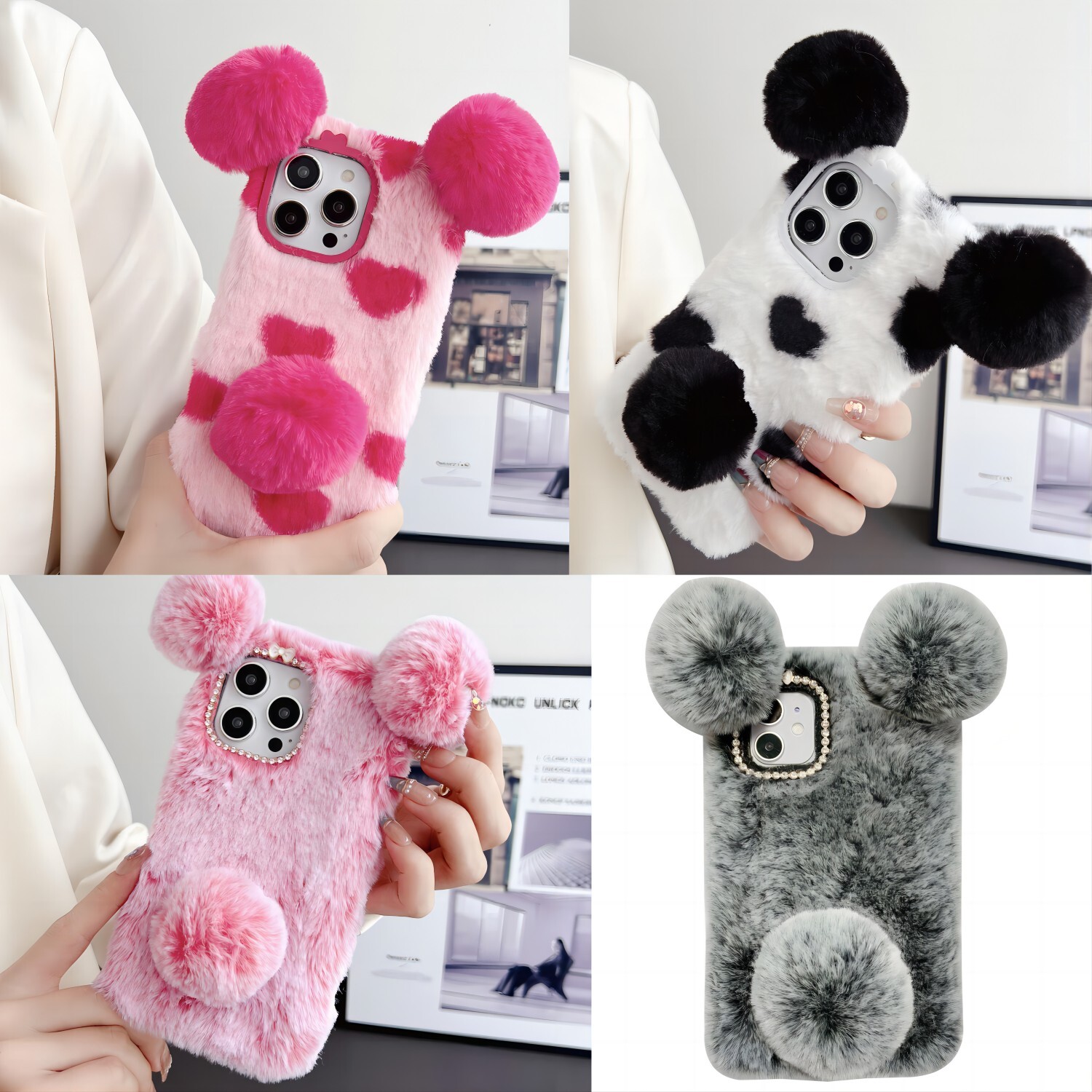 BORYA Silicone Coque Pour Nokia C12, Transparent Souple