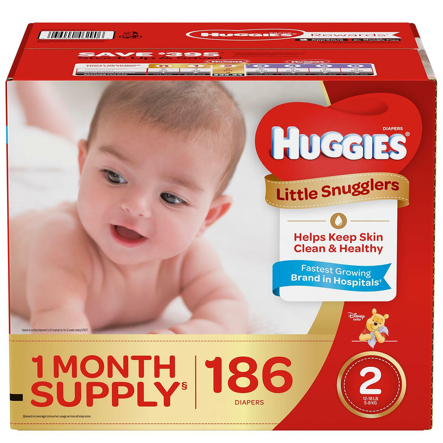 Huggies Little Snugglers Diapers Size Chart