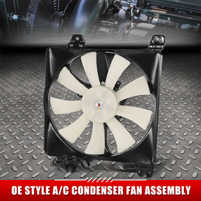 ДЛЯ 00-01 SEBRING STRATUS ECLIPSE OE STYLE ВЕНТИЛЯТОР ОХЛАЖДЕНИЯ КОНДЕНСАТОРА КОНДИЦИОНЕРА В СБОРЕ