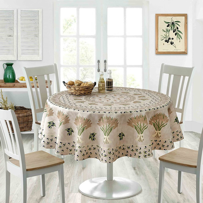 Home Bargains plus Provence Wheat and Olives Country French Fabric