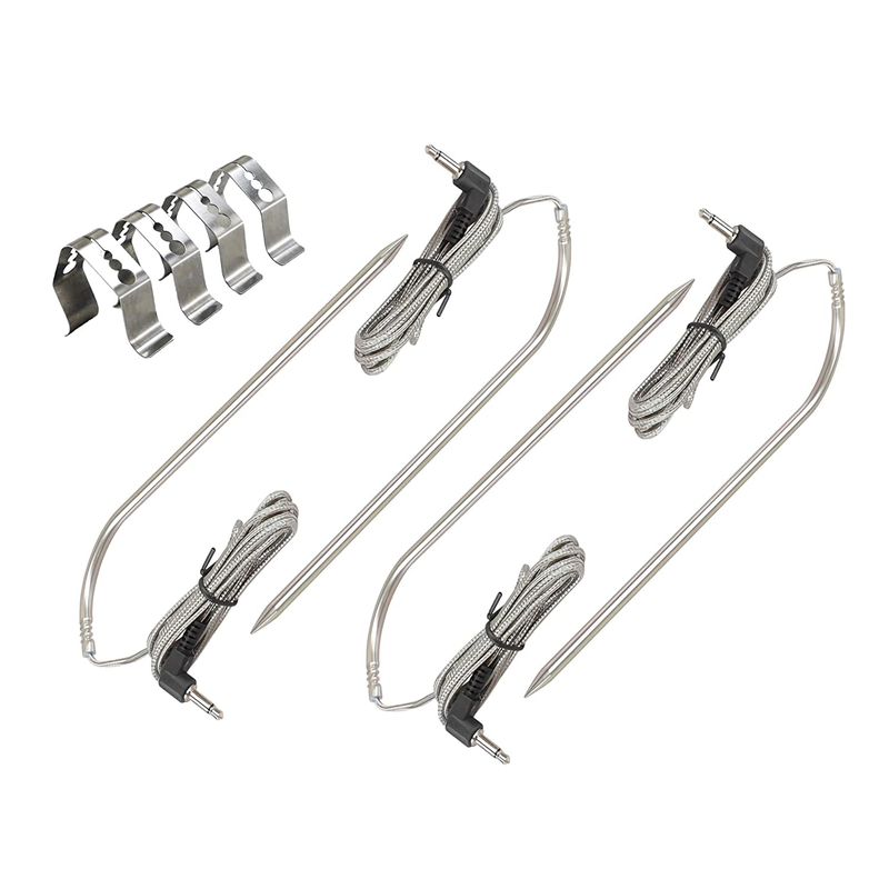 4-Pack Meat Probe Thermometer Replacement for Masterbuilt 56