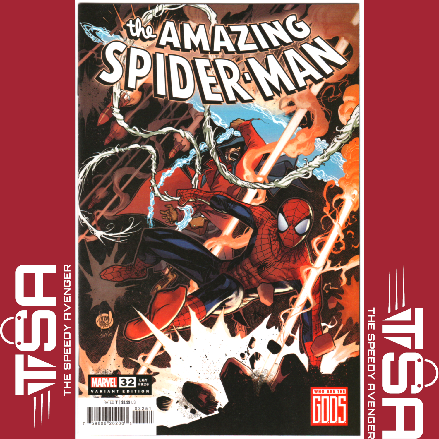 AMAZING SPIDER-MAN #32 (Vol 6) Adam Kubert Variant 2023 Marvel Comics Gleason