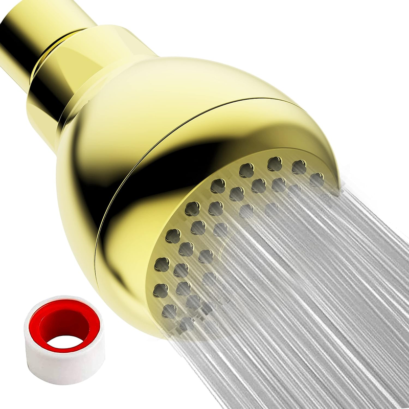 3 Inch| Showerhead Is Perfect For Homes With Low Water