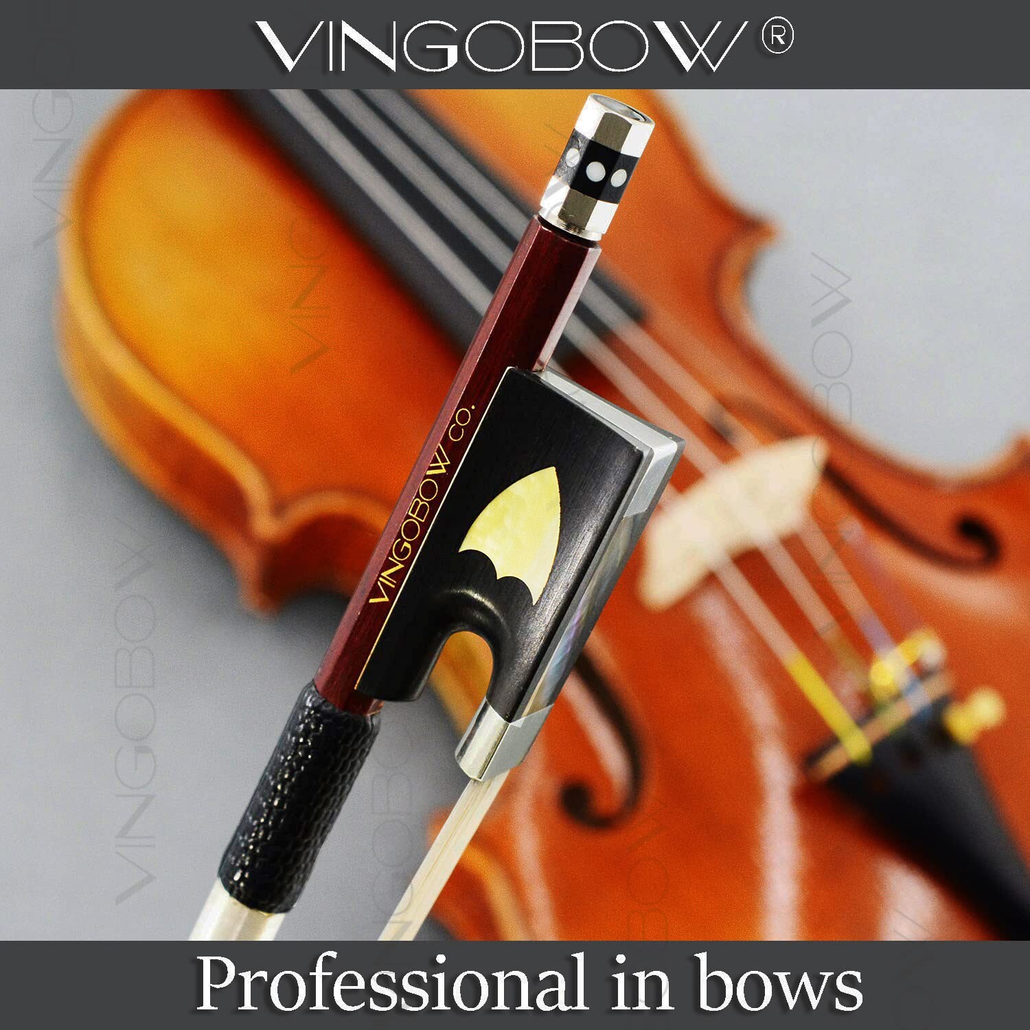 NEW Concert Elegant Pernambuco Violin Bow 430V