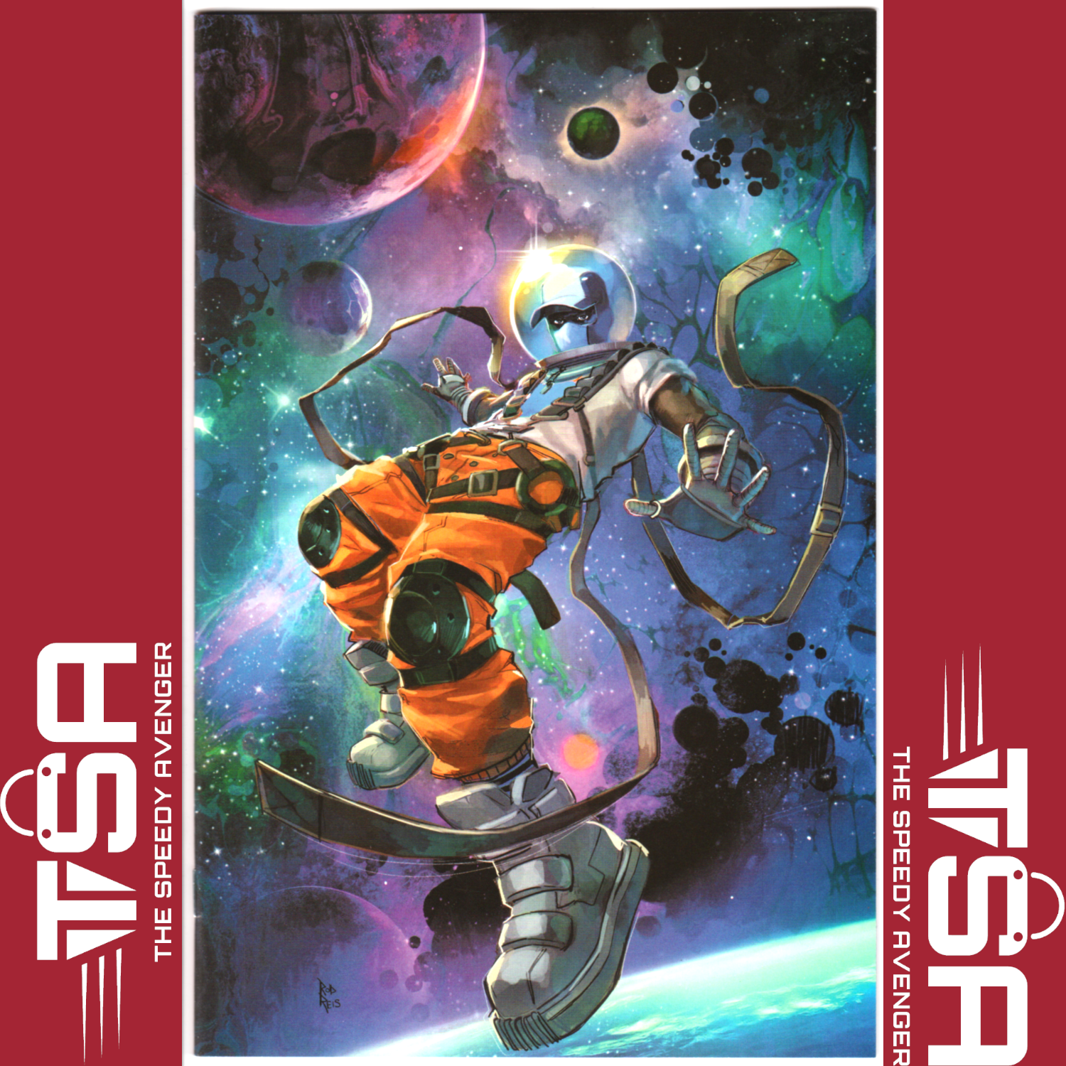 MOON MAN #1 Rod Reis 1:10 Incentive Ratio Variant Ltd 500 2024 KID CUDI