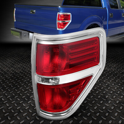 ДЛЯ 09-14 FORD F150 ПРАВАЯ БОКОВАЯ КРАСНАЯ ЛИНЗА ЗАДНЕГО ФОНАРЯ СТОП-СИГНАЛА без ПАТРОНОВ ДЛЯ ЛАМП НАКАЛИВАНИЯ