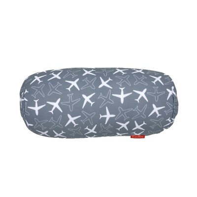 Micro Bead Roll Pillow Cushion 14'' x 6'' Comfort Head Neck Back Waist Travel Home