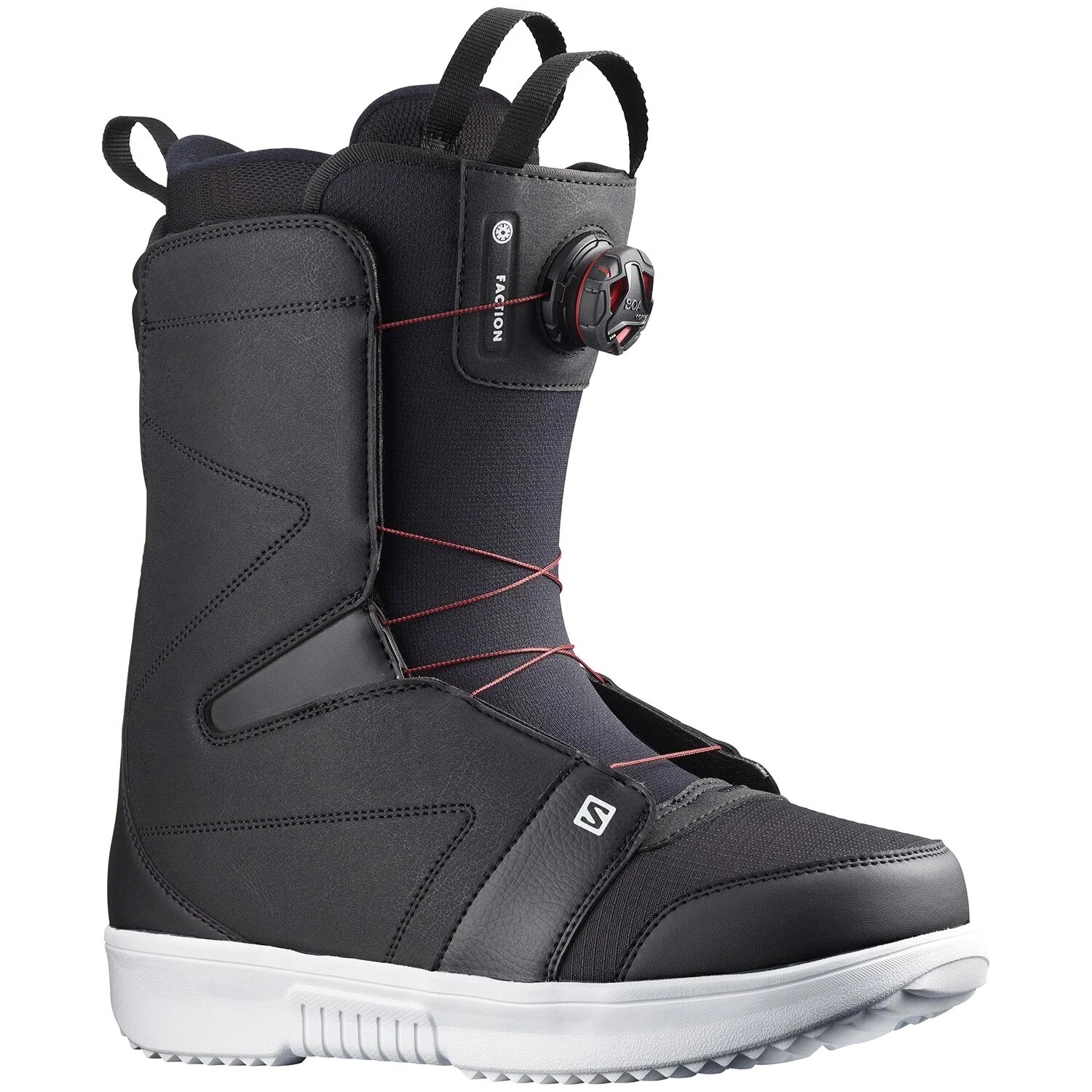 スノーボード 22/23 MODEL SALOMON FACTION BOA Salomon Faction BOA - 2023 Men's Snowboard Boots - Black