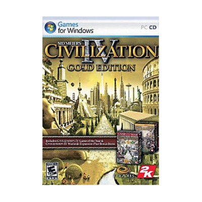 Firaxis Computer Game Sid Meier's Civilization IV (Gold Ed) NM
