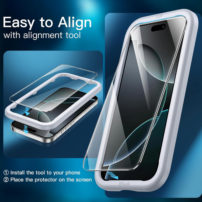 5 in 1 Case for iPhone 16 Pro Max 6.9-Inch with 2 Pack Each Tempered Glass Scree