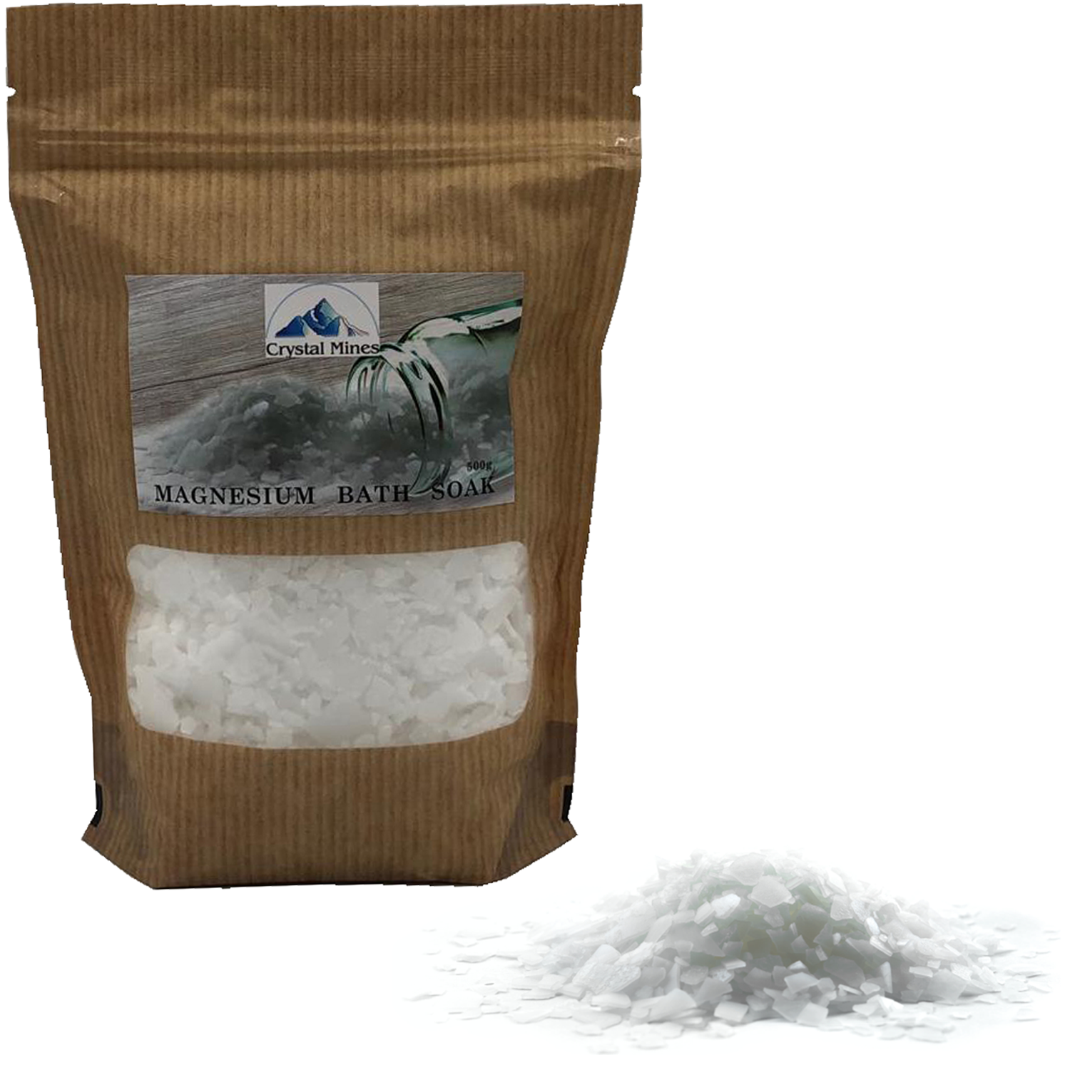 Bath Soak Magnesium Chloride Flakes Therapeutic For Psoriasis,Eczema
