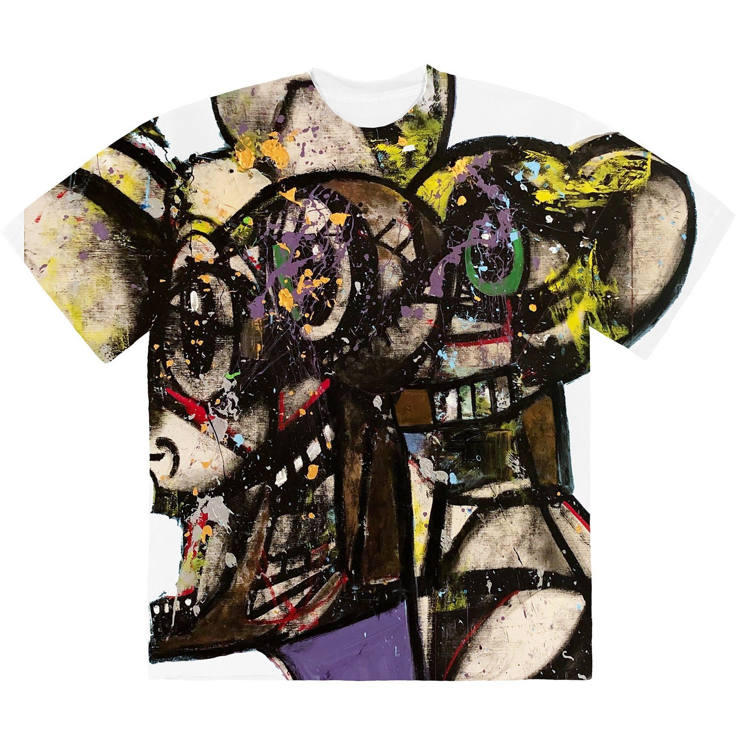 Travis Scott × George Condo Tシャツ XL Travis Scott x George Condo Cactus Jack Portrait T-shirt