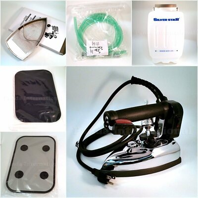  Silver Star Gravity Feed Tailor's Steam Iron- ES 300