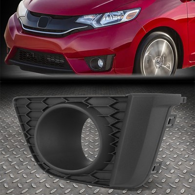 Для 15-17 Honda Fit 1 шт. черный ободок передней противотуманной фары в стиле OE с левой стороны водителя