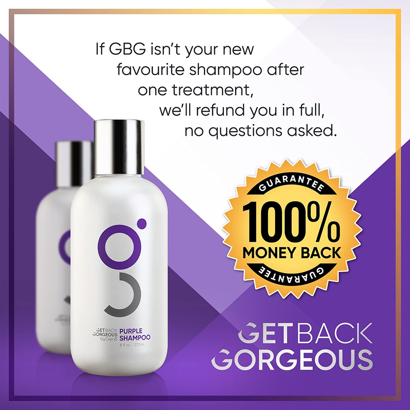 Purple Shampoo for Blonde Hair by GBG &ndash; Blonde Shampoo Instantly Eliminate Bras