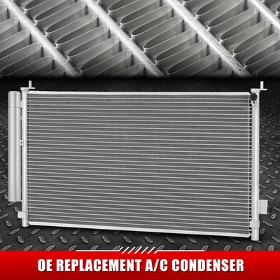 Для 06-11 Honda Civic 1.8L Coupe Заводской алюминиевый передний конденсатор переменного тока