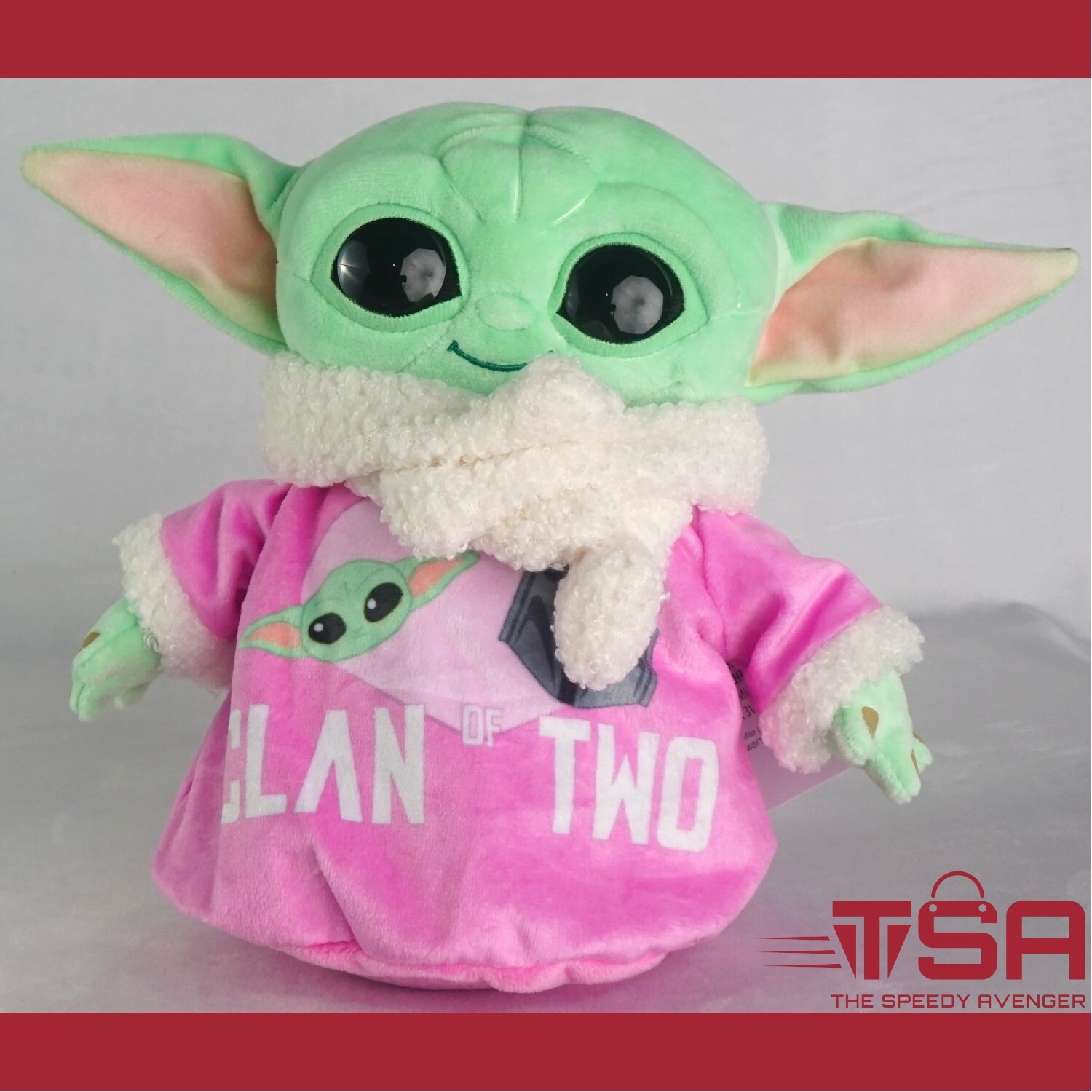 Star Wars Mandalorian GROGU THE CHILD Valentine's Day 8in Plush Baby Yoda Mattel