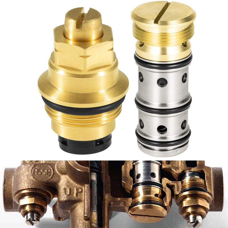 1423 Balancing Spool & 12318 StopCheck Valve Kit Fit for Moen Tub