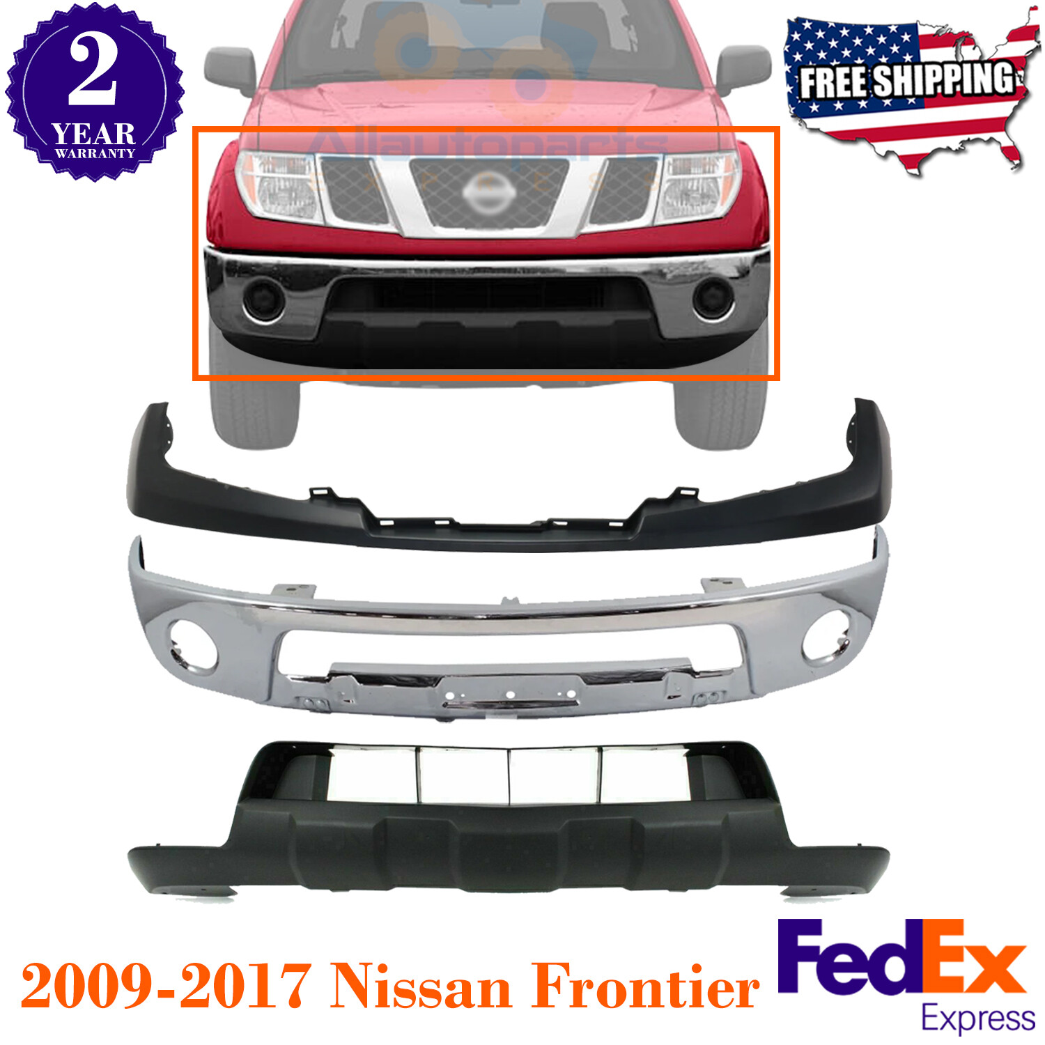 Bumper Kit | NISSAN FRONTIER 2017 Bumper Kit | NISSAN FRONTIER 2017