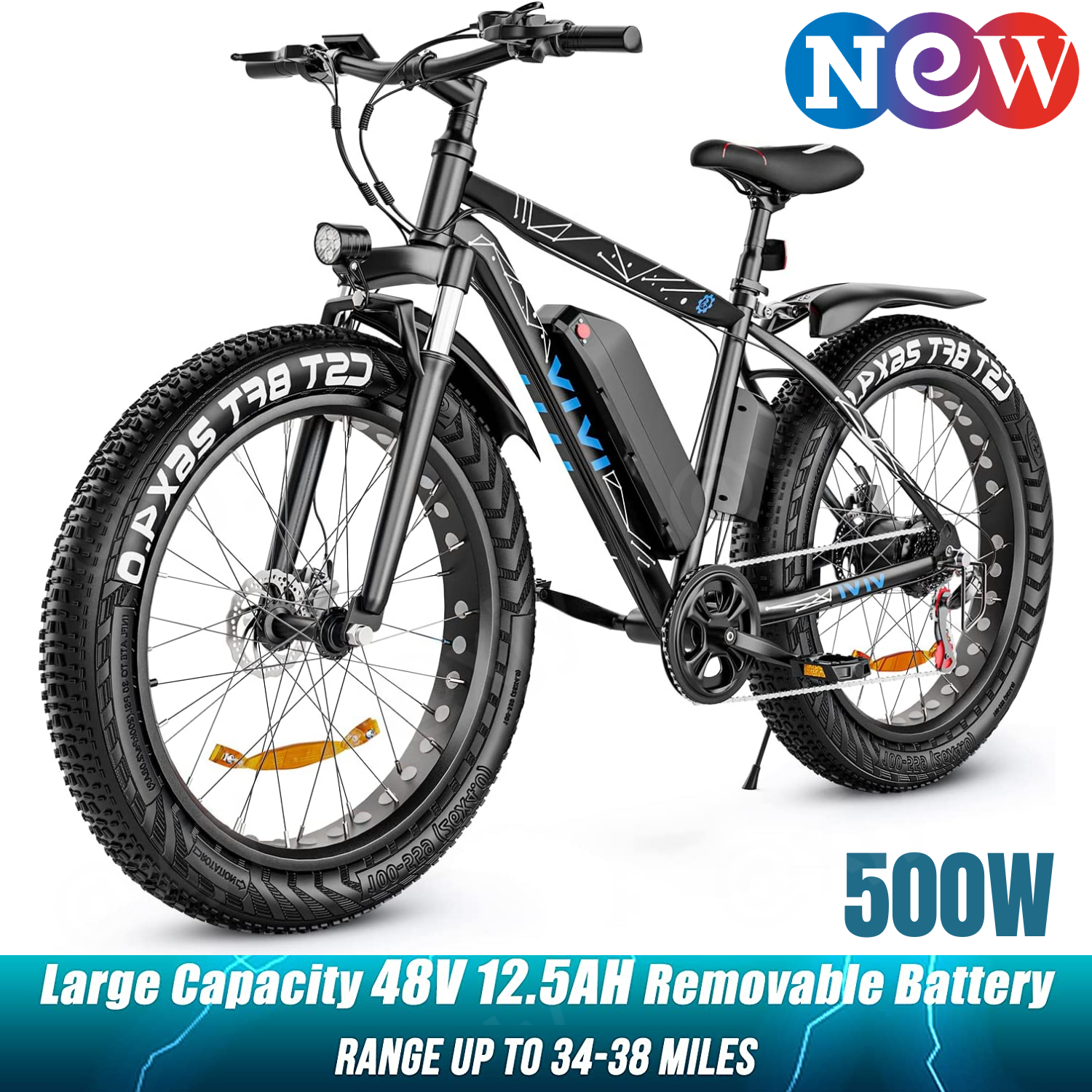 Electric Mountain Bicycle Adult Commute-