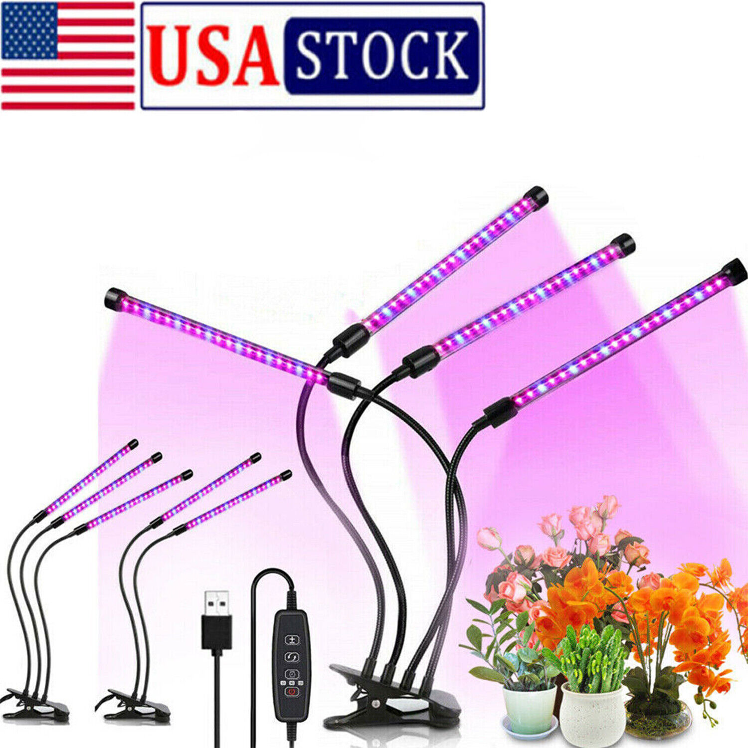 Plant Growing Lamp Full Spectrum For Indoor Plants Hydroponi