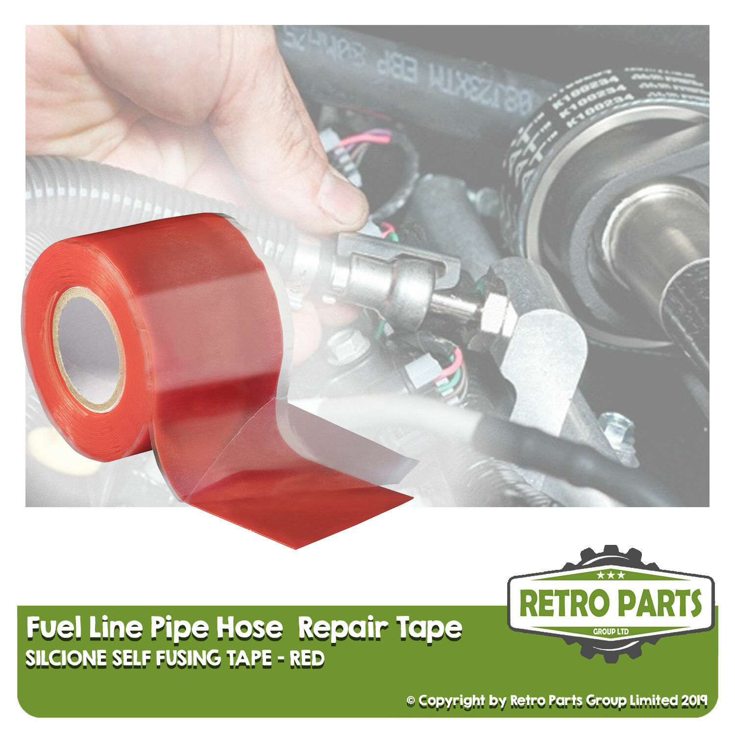 Fuel Line Hose Pipe Repair Tape For Perodua. Leak Fix Pro 