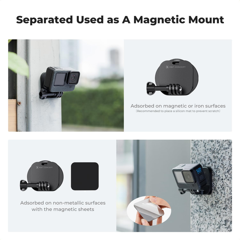 Magnetic Snap Mount Neck Strap Necklace Lanyard, 360° Chest Body Strap Accessori