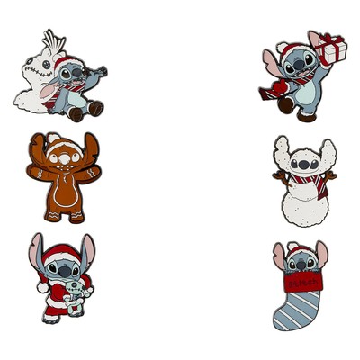 Праздничный набор для штор Disney Stitch (одна булавка)