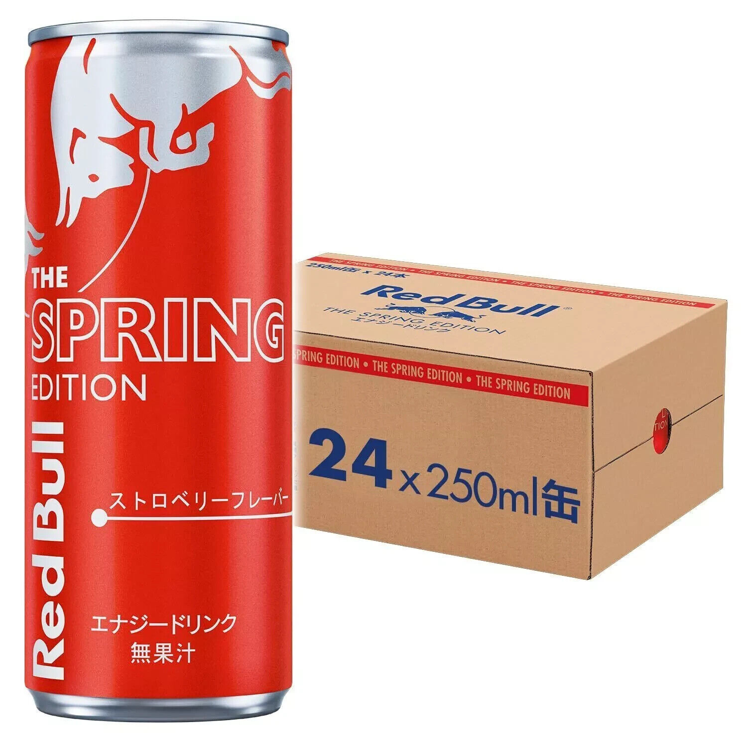 Red Bull Energy Drink Spring Limited Edition Strawberry Red Bull Energy Drink Spring Limited Edition Strawberry