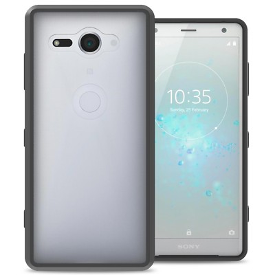 For Sony Xperia XZ2 Compact Case Hard Back Bumper Slim Shockproof Phone Cover