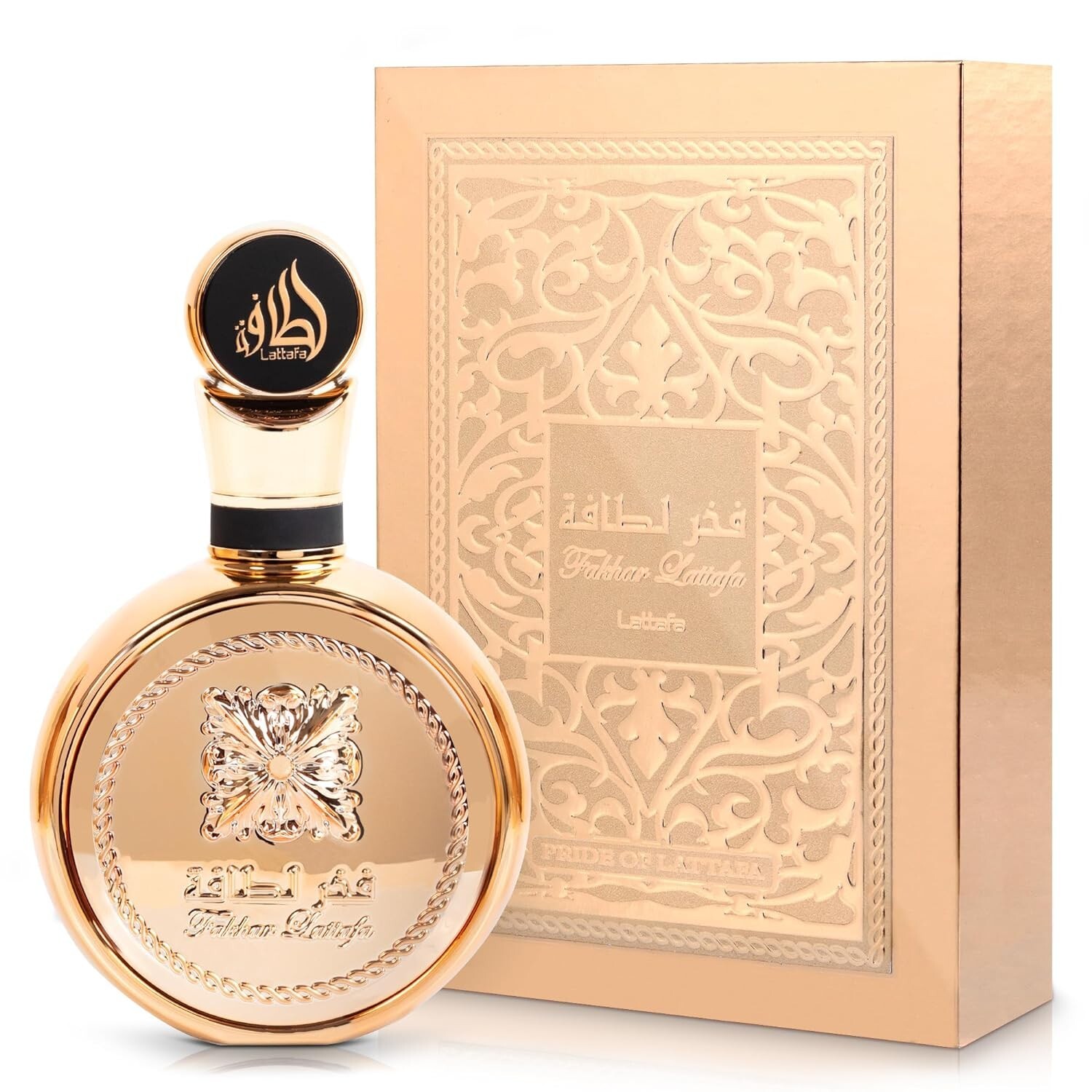 Fakhar Lattafa 香水 100ml ゴールドボトル Amazon.com : Lattafa Fakhar Gold Extrait - Floral, Amber