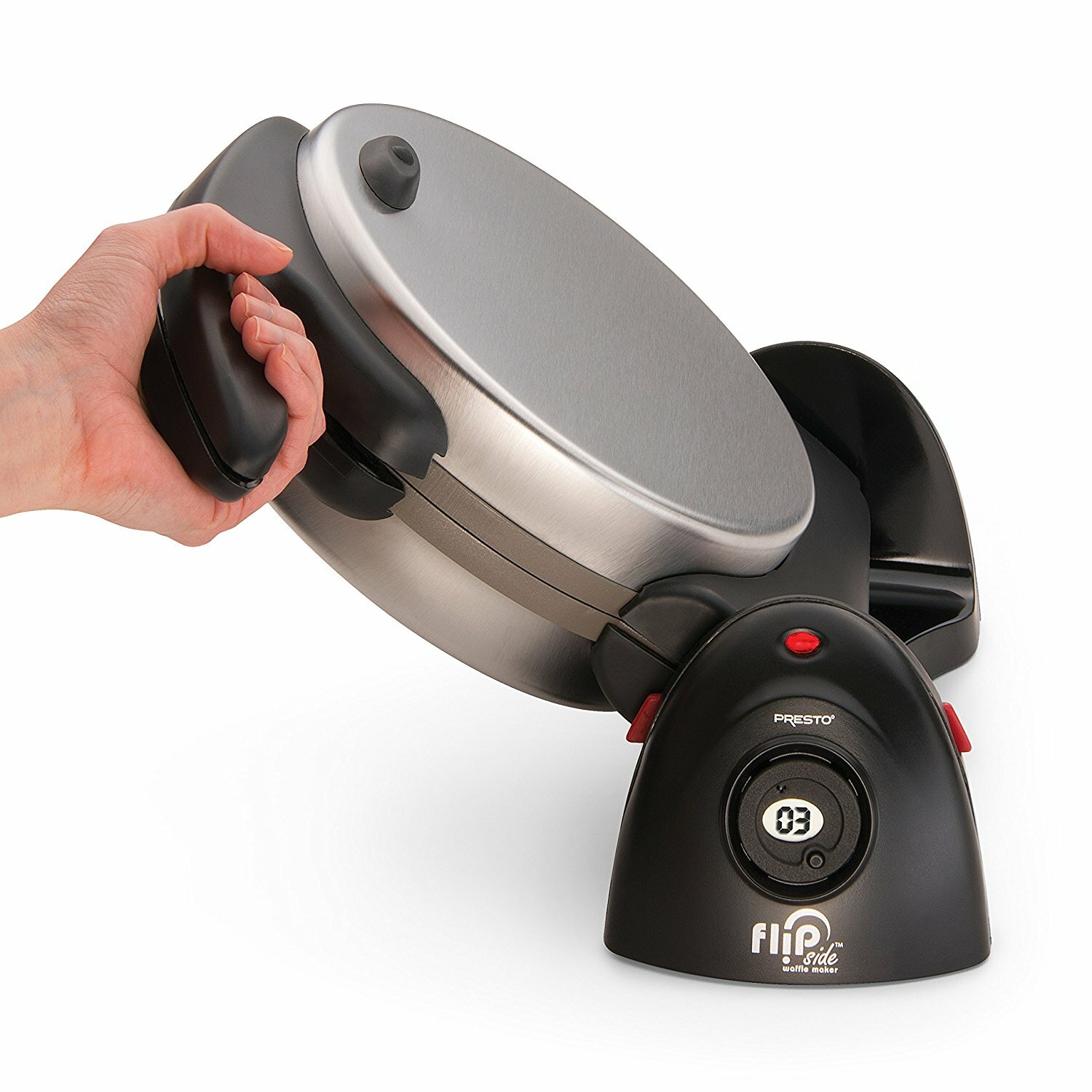 Round Flipside Belgian Waffle Maker