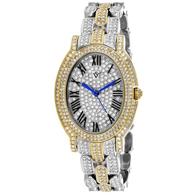 Pre-owned Christian Van Sant Women's Amore Silver Dial Watch - Cv7233