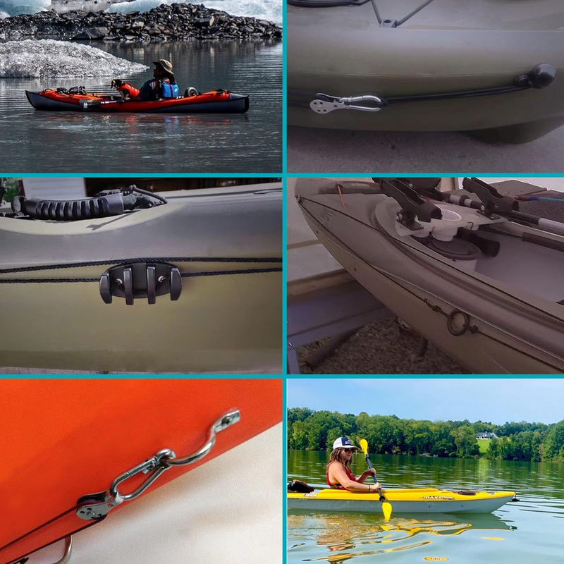 Kayak Anchor Trolley Kit Anchor Wizard Kayak Leverlock Anchor System for Kayak C