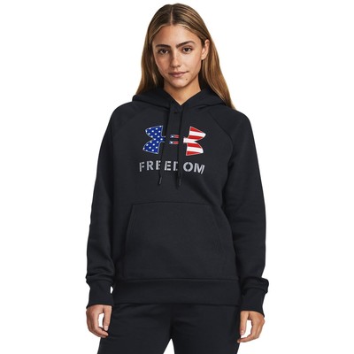 

Женские худи и свитшоты Under Armour Freedom Logo Rival Hoodie