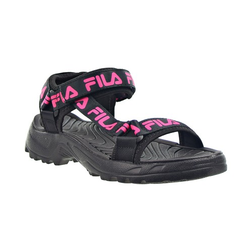 

Женские сандалии Fila Alteration Strap Черно-Розовые 5SM00524-975, Black-pink
