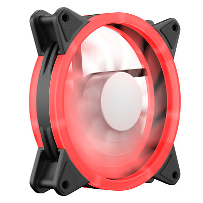 120mm RGB LED Computer PC Case Cooler Fan Air Cooling Quiet Hydraulic Game Fans