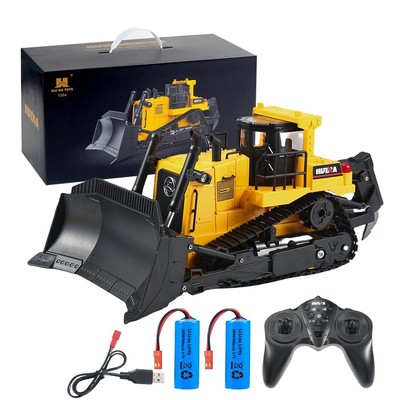 Remote Control Excavator, HUINA 1554, 1/16 Full 9CH RC Construction Vehicles,...