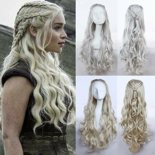 Game Of Thrones Daenerys Targaryen Dragon Princess Cosplay Wigs